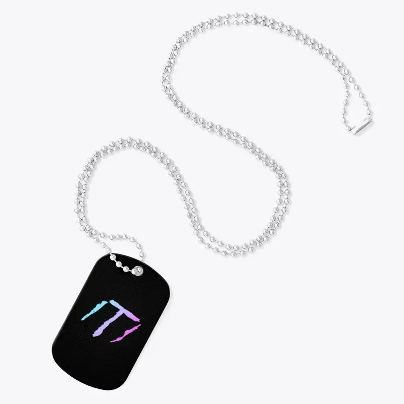 TMGlitch NeoPixel Dog Tag